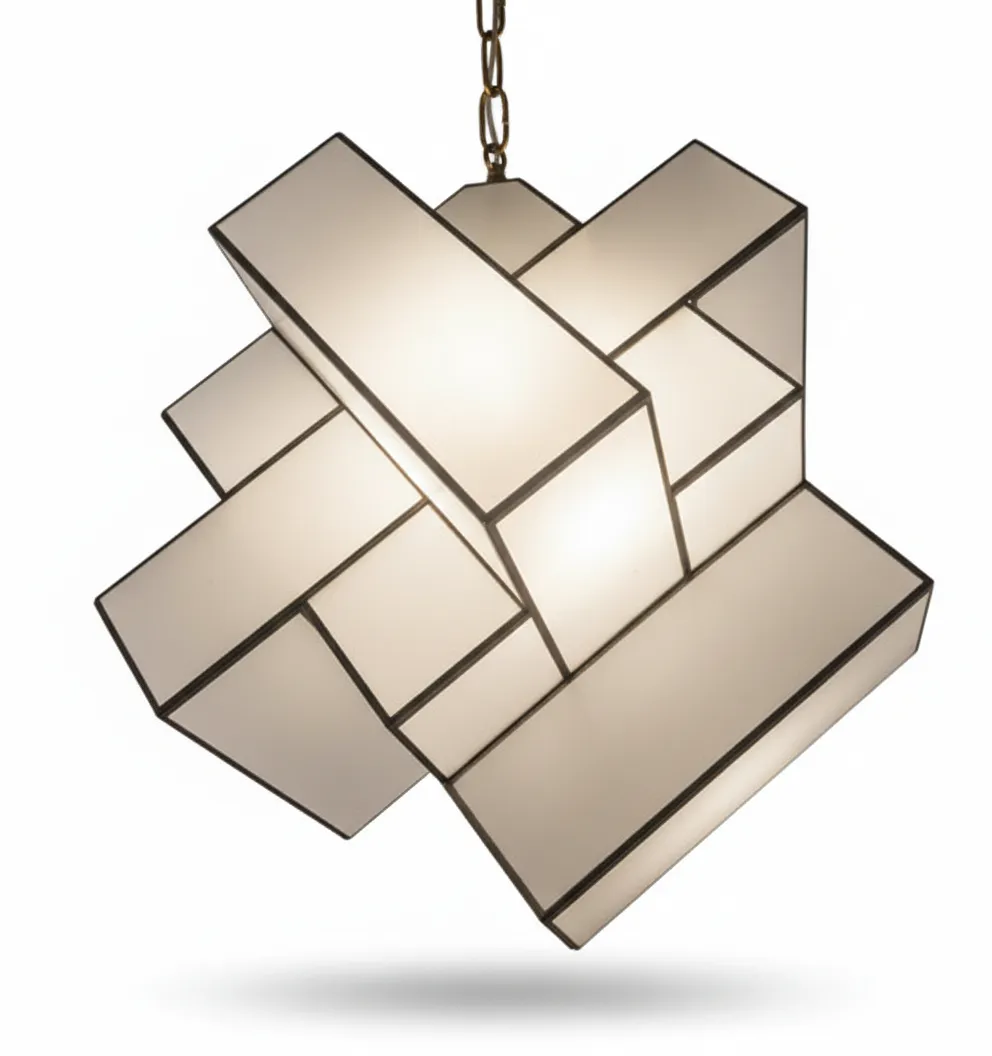 Farol cuadrado 2626, lámpara granadina artesanal de Hijos de Estévez, acabado dorado, vidrio transparente