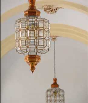 Sala principal iluminada